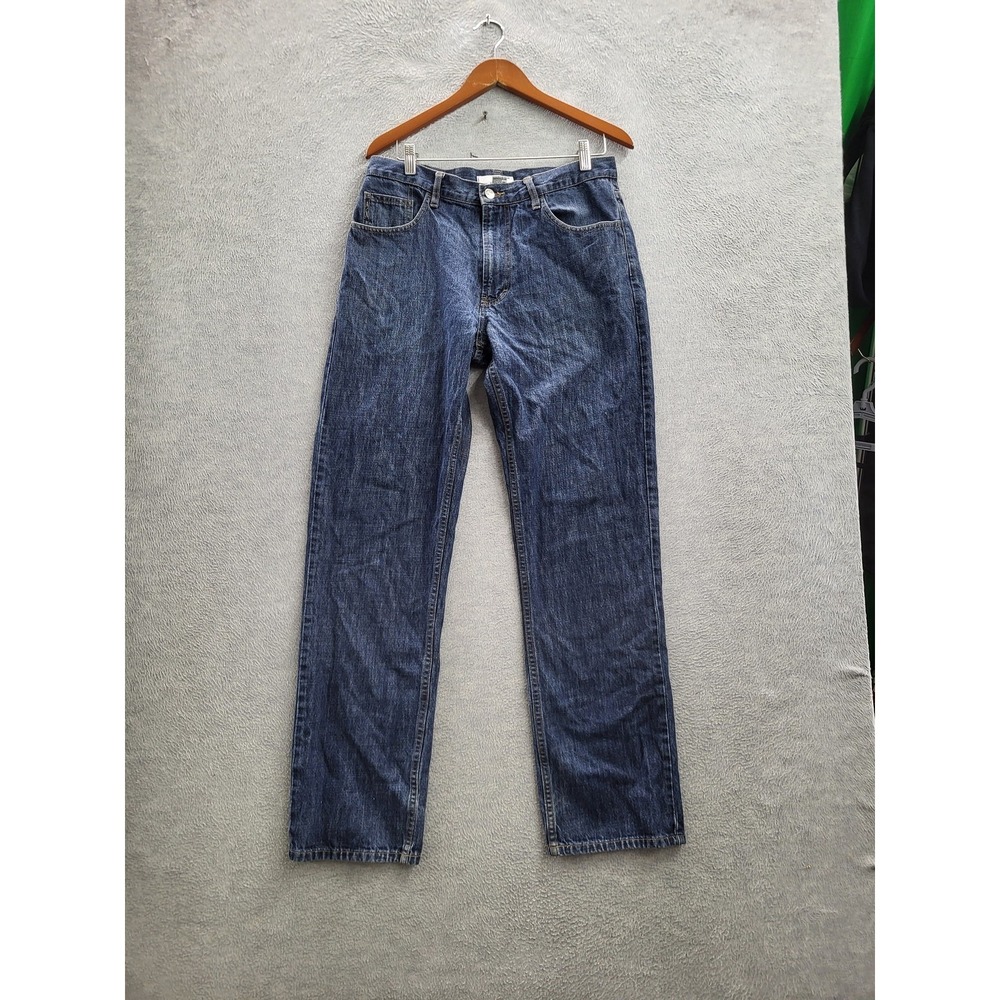 VINTAGE Armani Exchange Men Jeans 32 Blue Denim 31" Inseam 90s‎